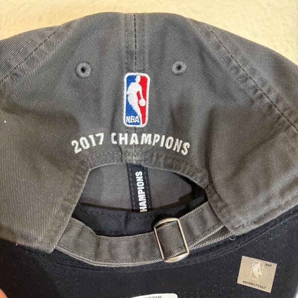 Adidas Golden State Warriors 2017 NBA Champions Locker Room Adjustable Cap - Picture 2 of 7